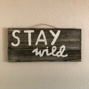 Handmade Decor Sign